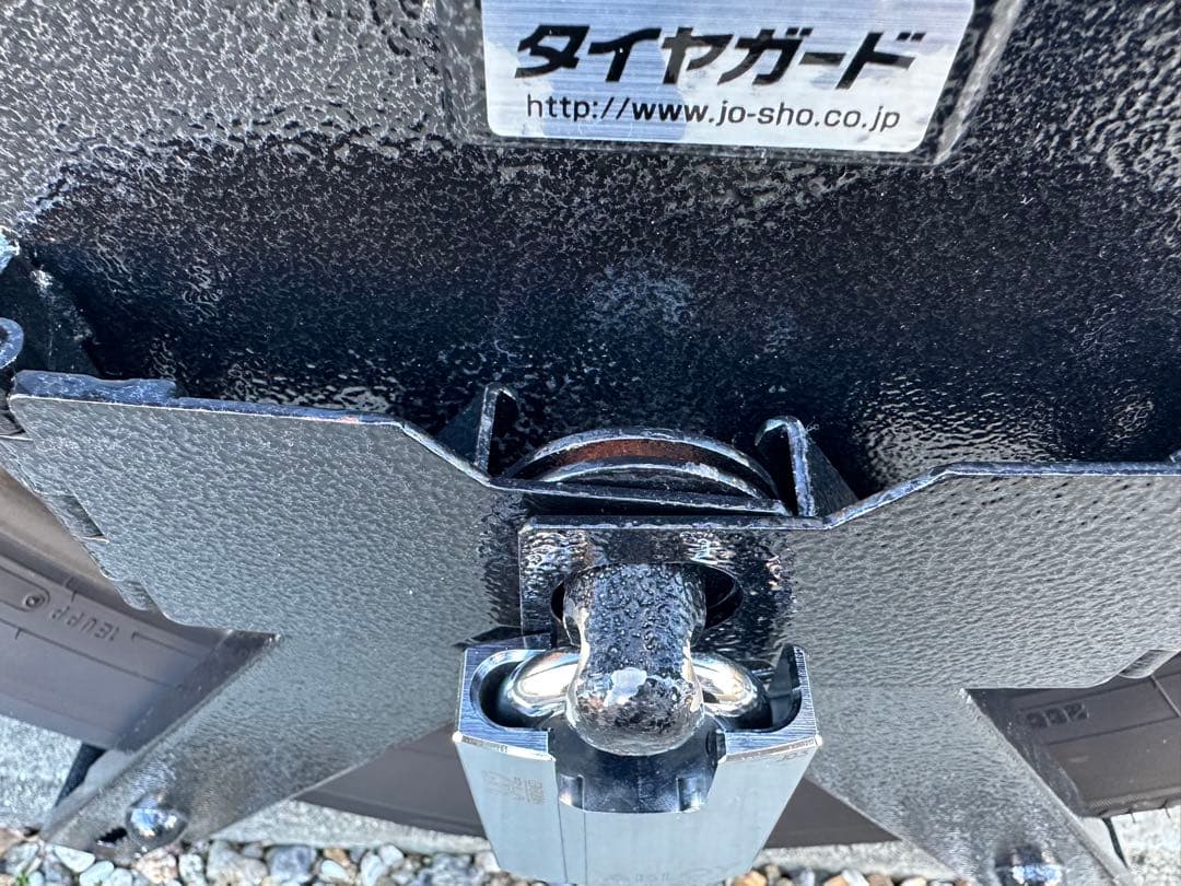 New タイヤガード 錠商 JO-SHO 最強 タイヤ ホイール ロック
