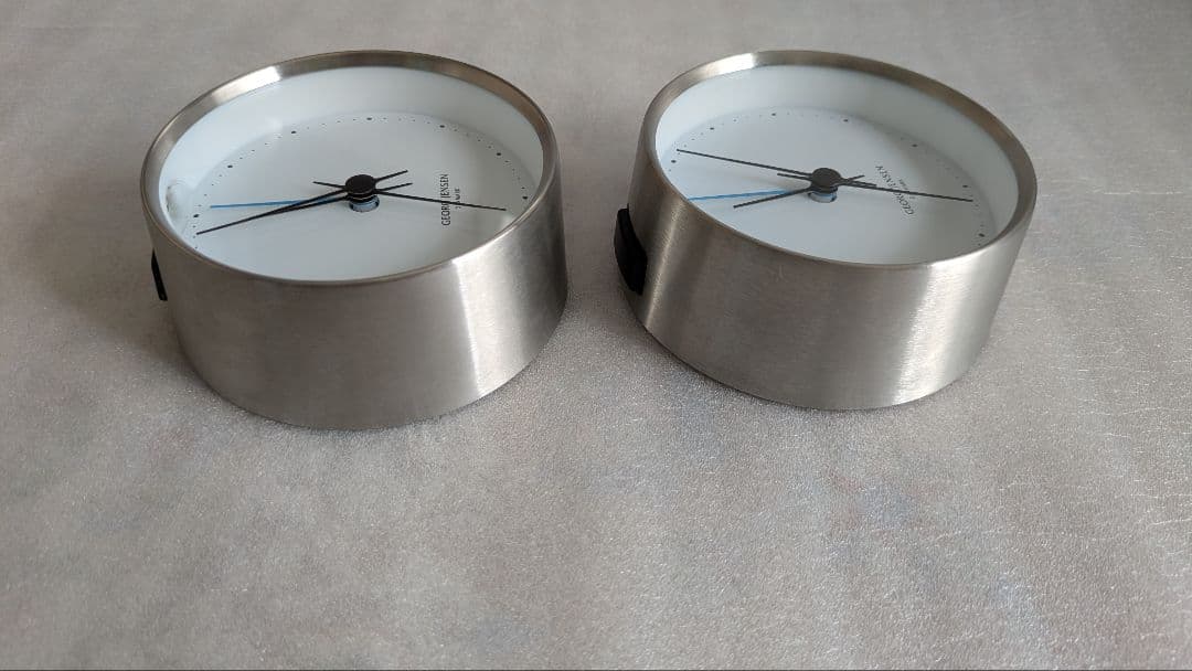 ジョージジェンセン　目覚まし時計　2個セット　壁掛け