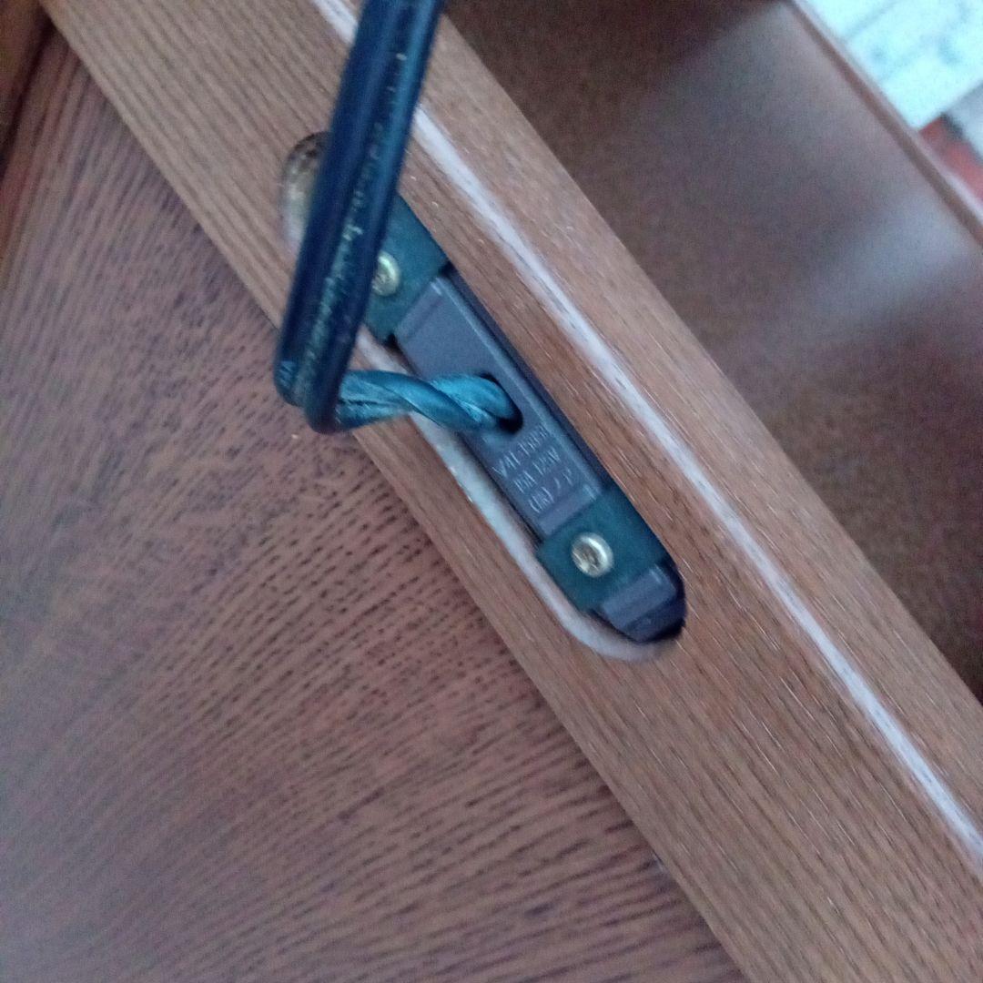 カリモク、ブラウン 電話台 引き出し付き　棚　花台　多用途キャビネット