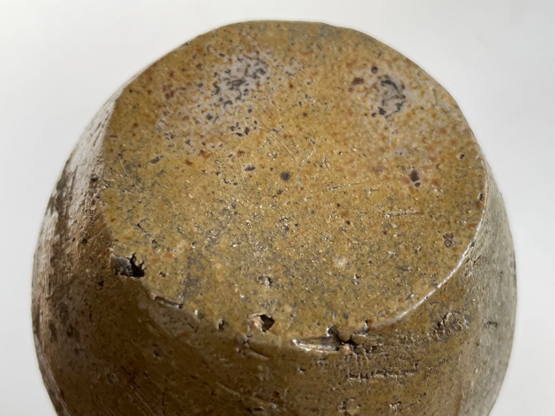 陶芸家　人間国宝　藤原啓　備前焼　備前　徳利　酒器　一輪挿し　箱なし　窯変