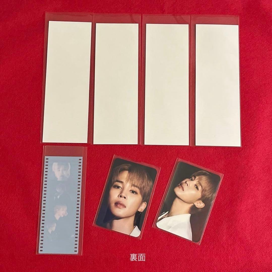 BTS ロングステッカー・ブックマーク・ホログラム両面フォトカード♡Jimin