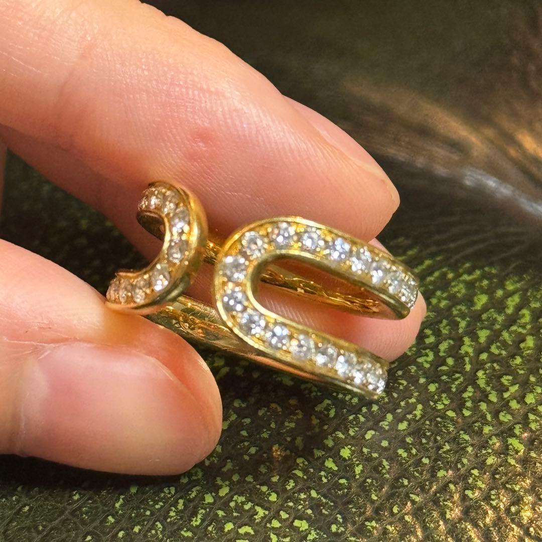 r*様 K18 ダイヤモンド　リング