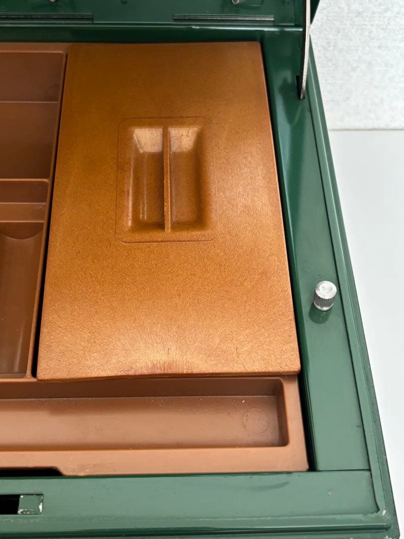 ALALRM CASH BOX 金庫 レトロ アンティーク 昭和