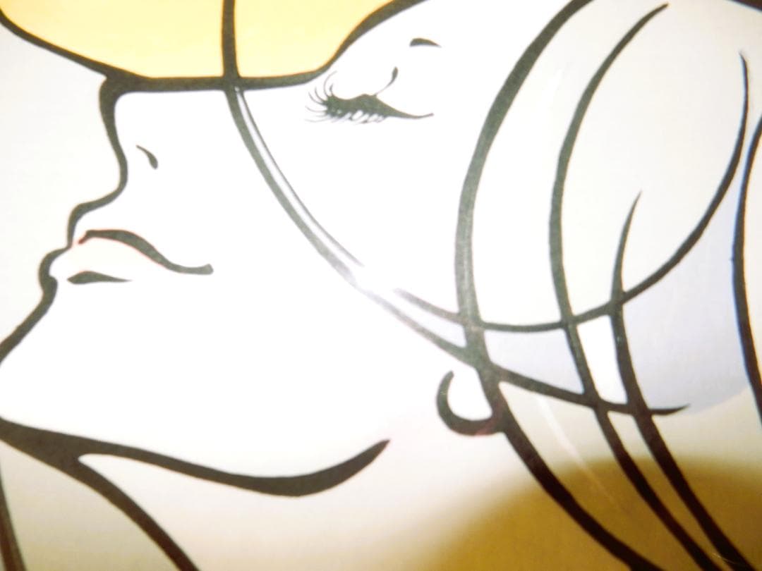 玄関先に春を！手刷り木版画 「IMAUKIYOE1」カンバラクニエ　限定300部