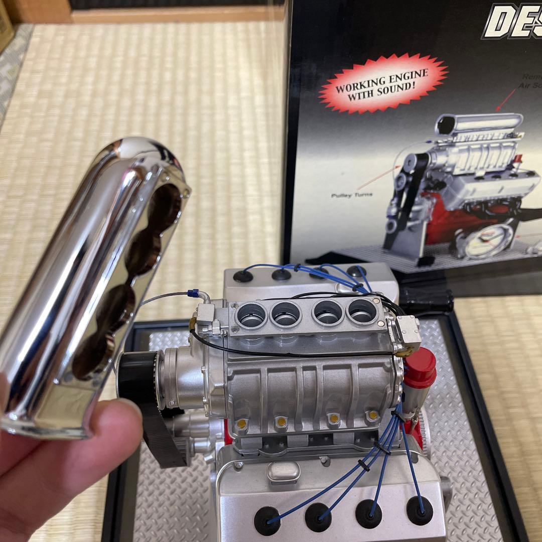Snap-on V8エンジン型　置き時計