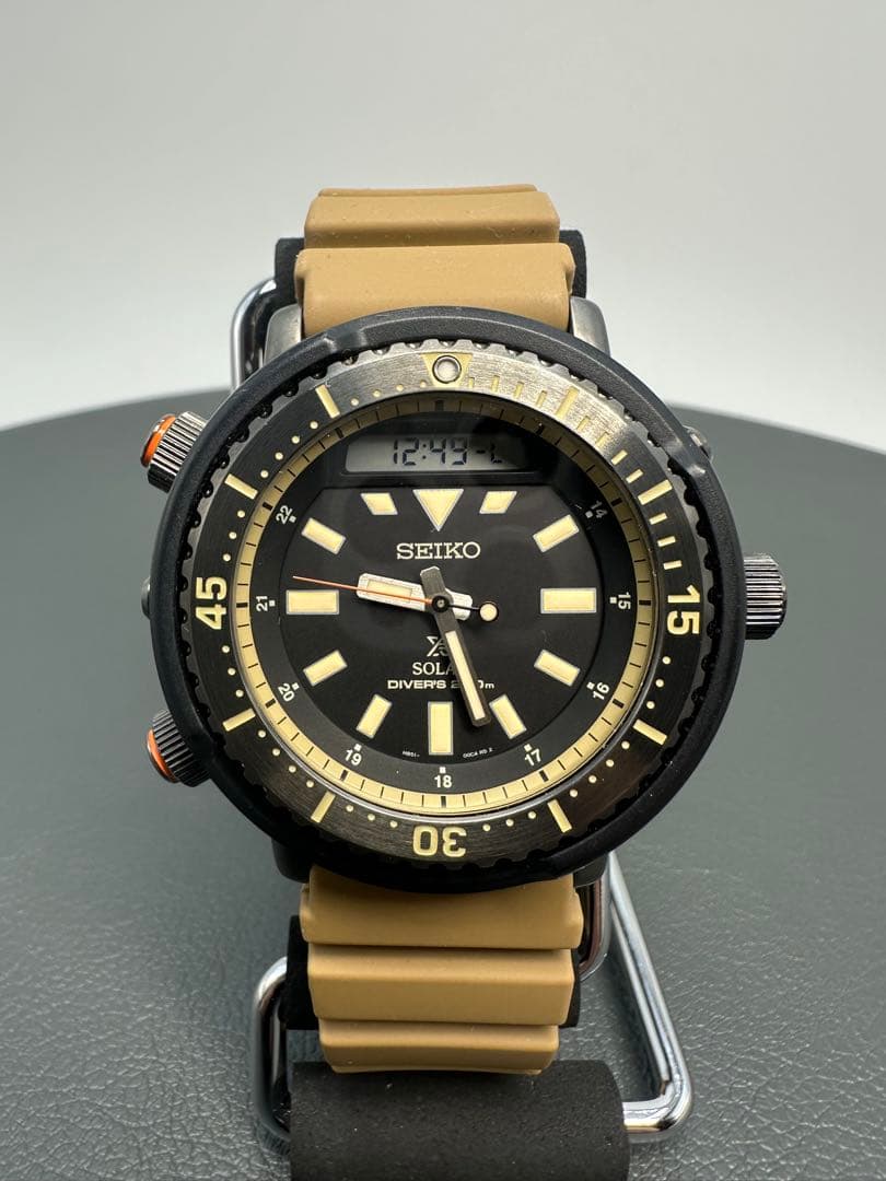 c*n様 セイコー SBEQ007 H851-00B0 ツナ缶　ベージュ　プロス