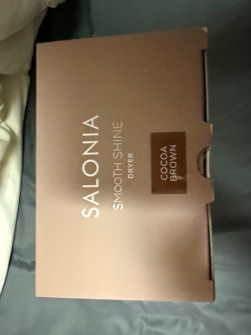 ヘアドライヤー SALONIA SMOOTH SHINE DRYER COCOA BROWN