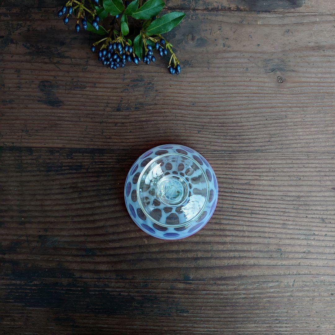 【ご成約】赤縁 碗形 水玉文 あぶり出し 氷コップ と 骨董の器 おまとめ