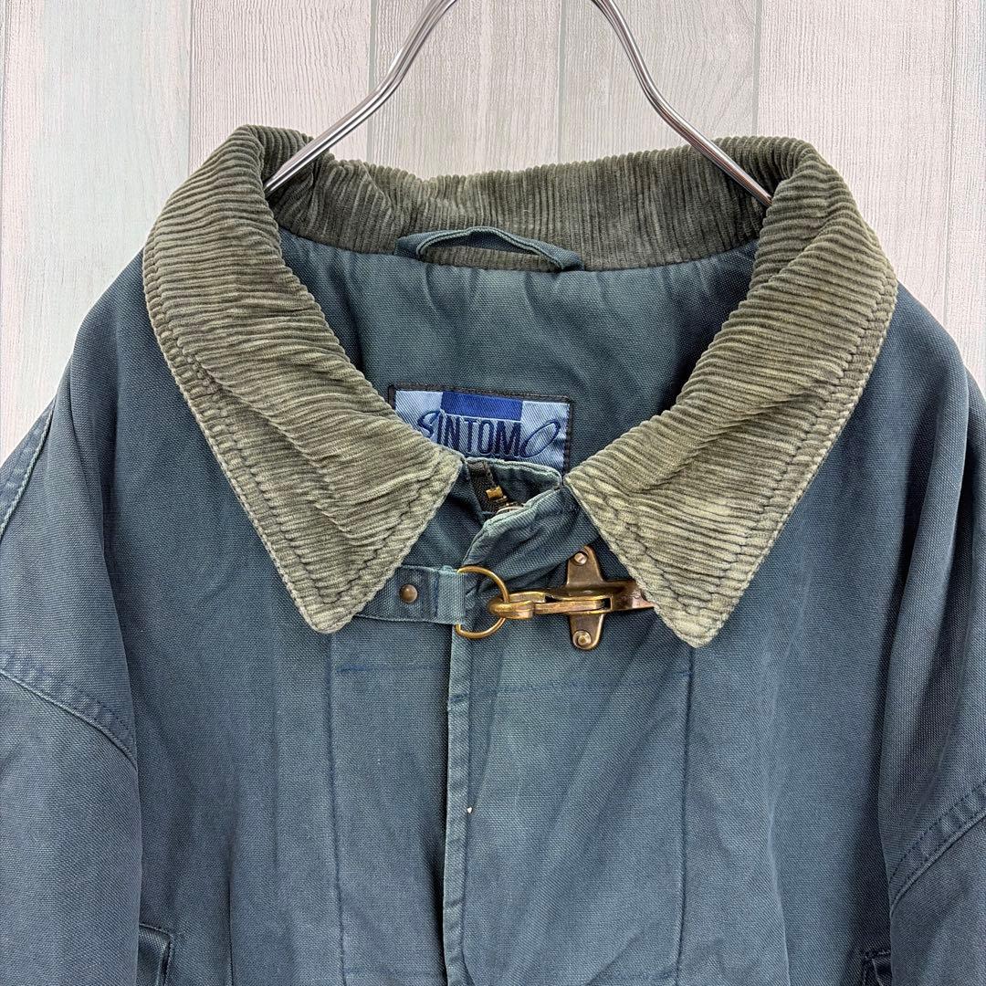 シントム コート ファイヤーマンジャケット フェード コーデュロイ襟