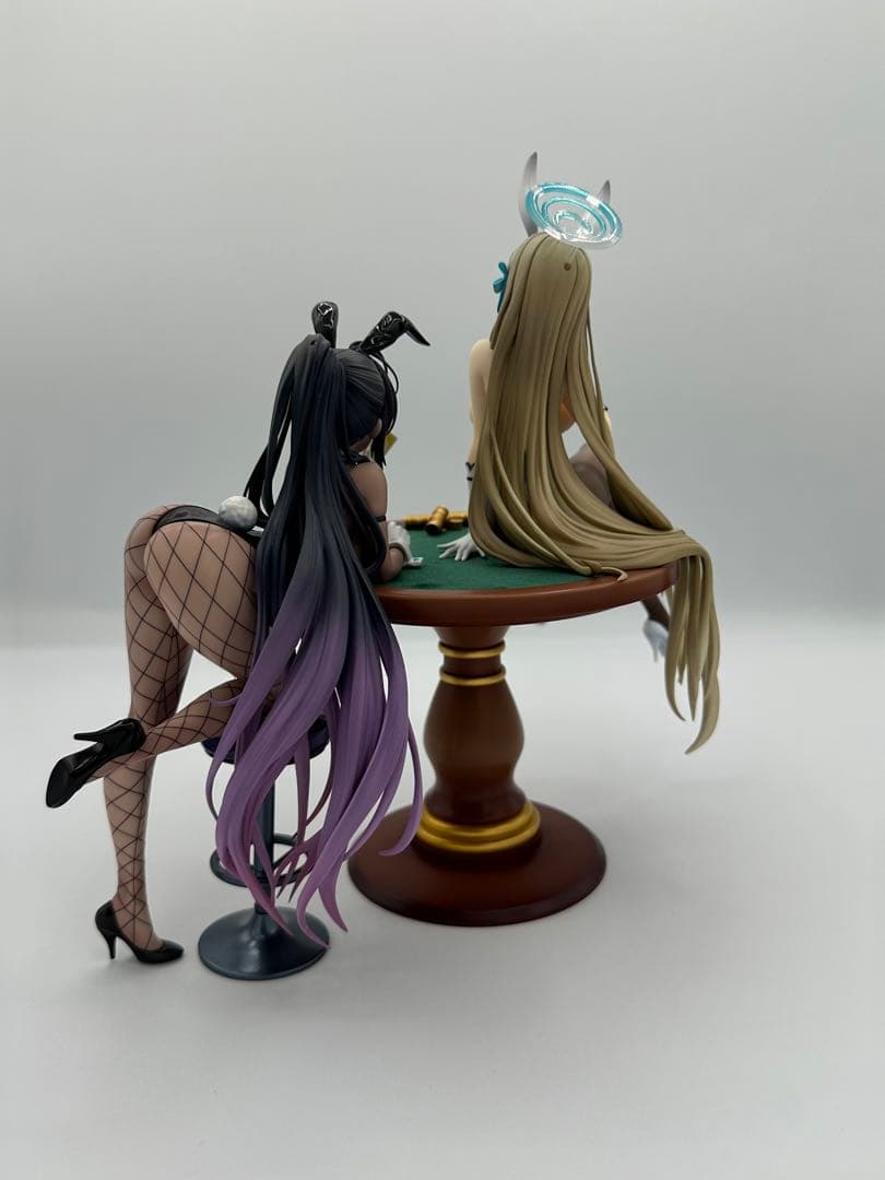 ブルアカ　一之瀬アスナ・角楯カリン　バニーガール　フィギュア