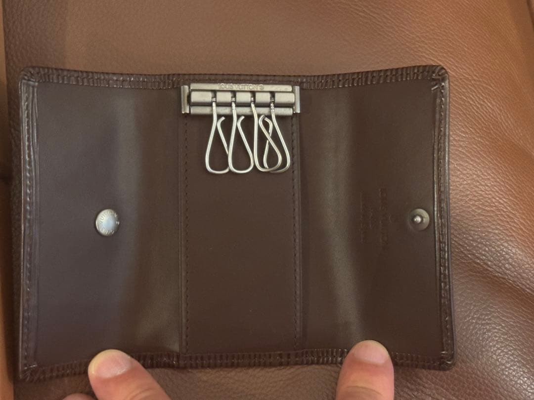 未使用！ルイ・ヴィトンエピキーケースモカブラウン