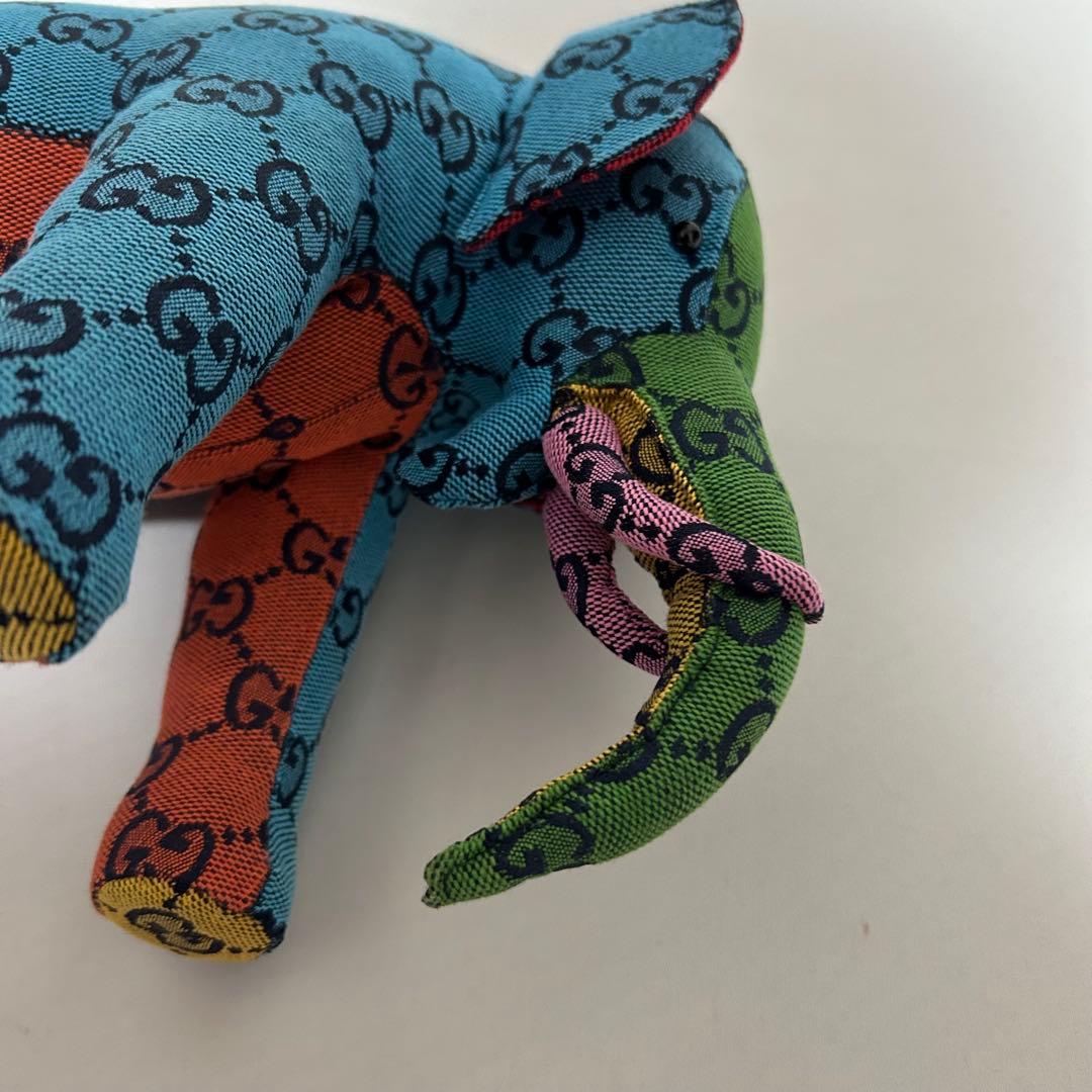 GUCCI GG柄　エレファント　ぬいぐるみ