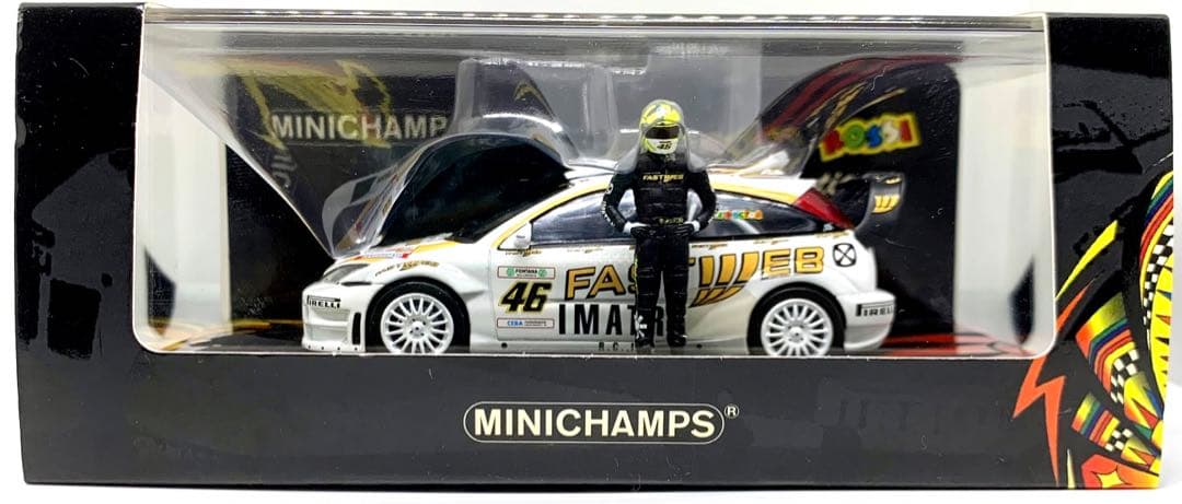 ミニチャンプス フォード フォーカス WRC バレンティーノ・ロッシ 2006