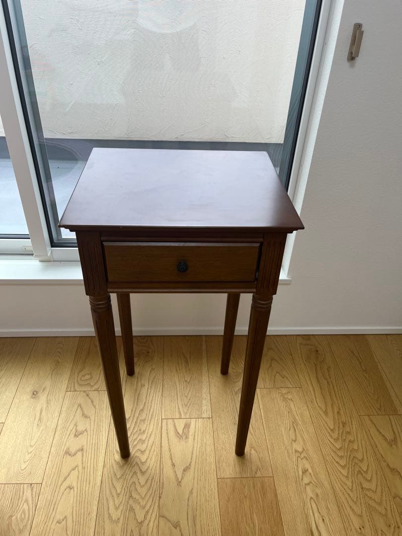 【良品】アンティーク風 コンソールテーブル サイドテーブル