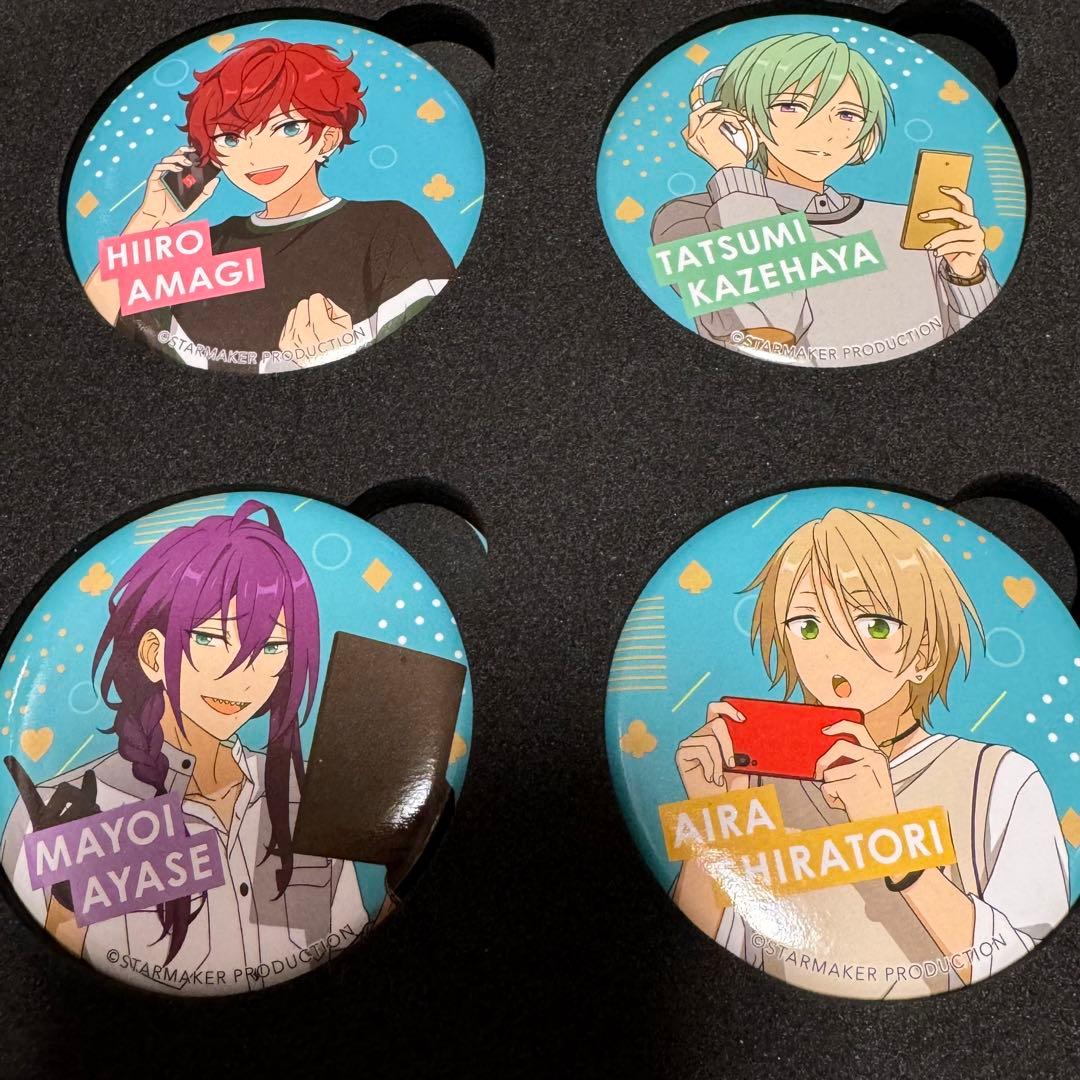 あんスタ docomo 缶バッジ ALKALOID