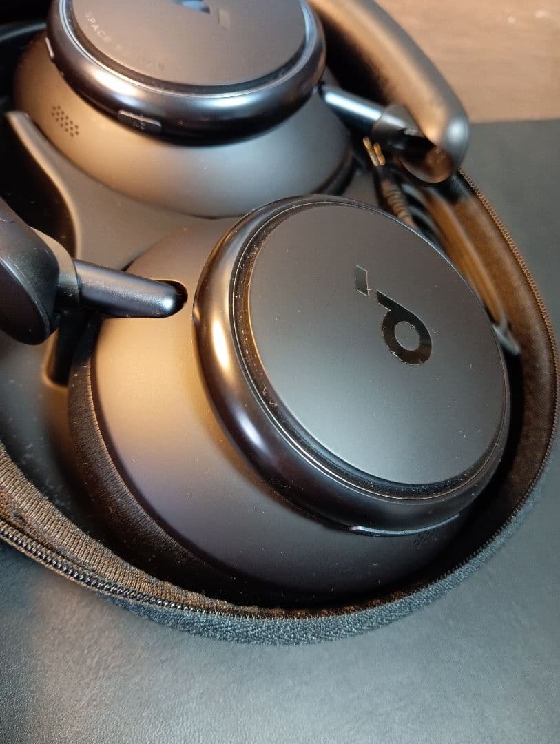 【美品】 soundcore SPACE Q45 ワイヤレスヘッドホン