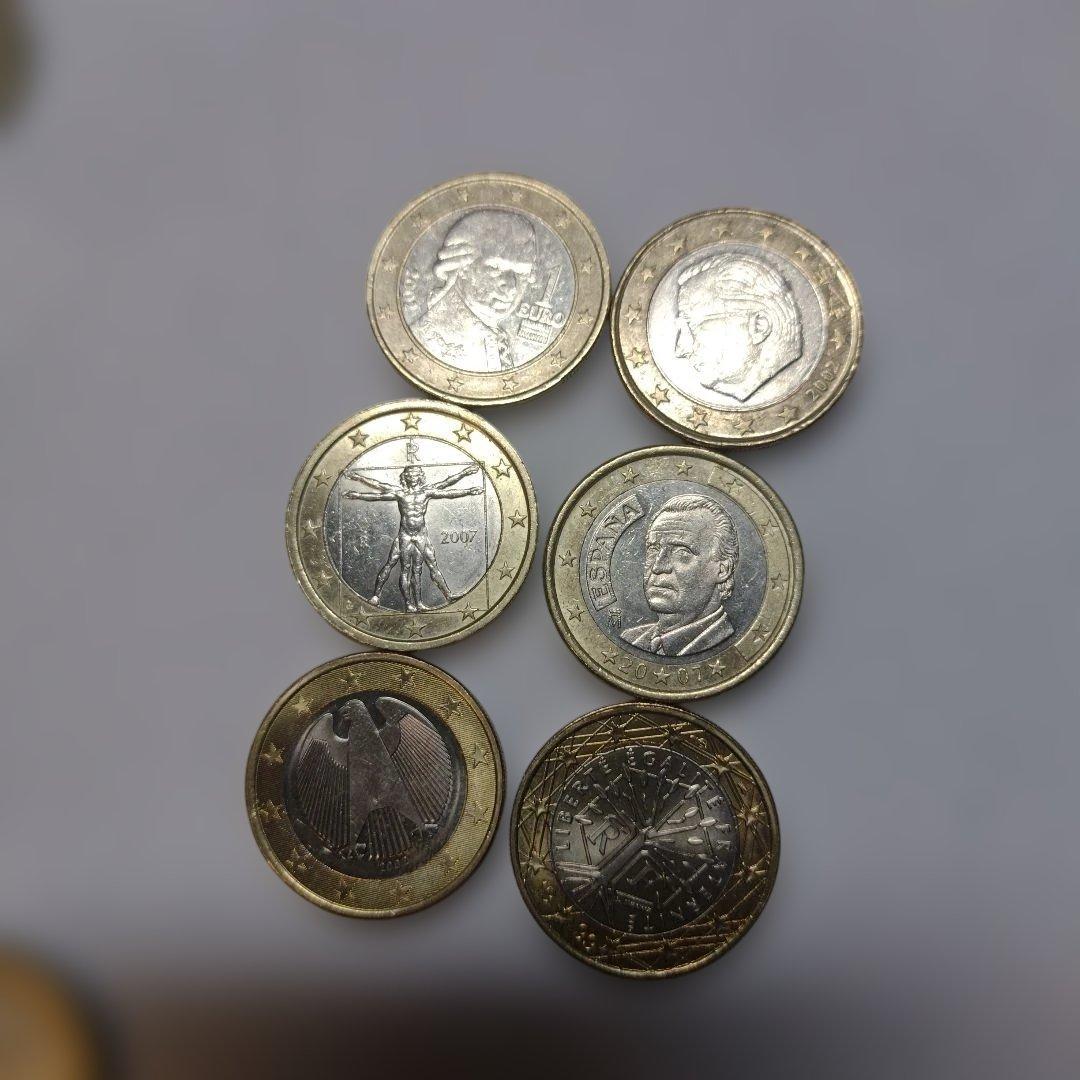 ヨーロッパ 現行69ユーロ 硬貨