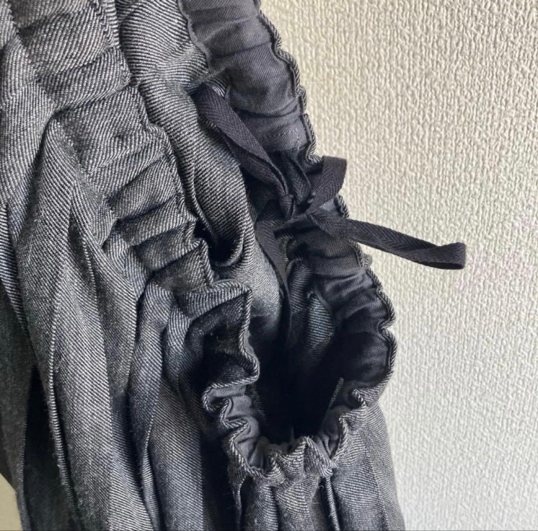 【美品】ゴーシュ ウールアルパカツイル　プリーツスカート