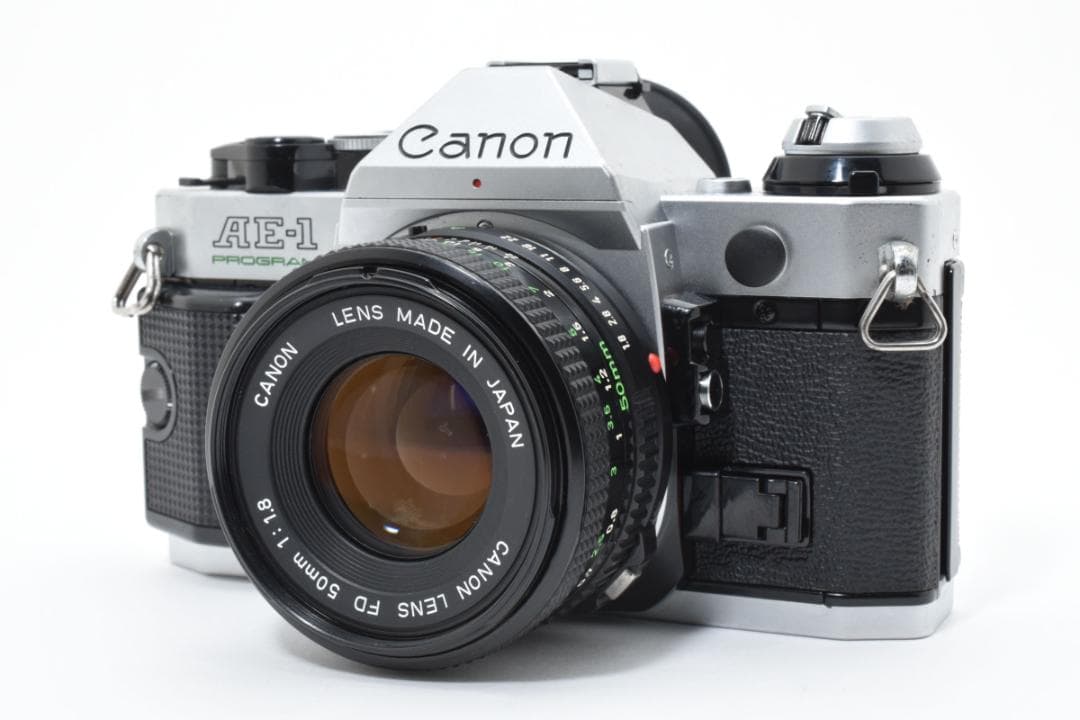 《完動美品》 Canon AE-1 PROGRAM + FD 50mm F1.8