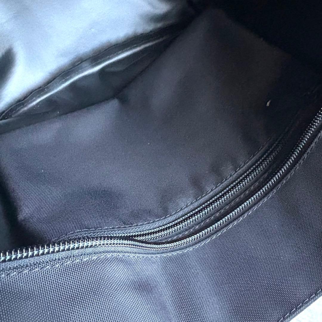 【aaa様】エルベシャプリエ 舟型 トート ハンドバッグ 1027N ブラック