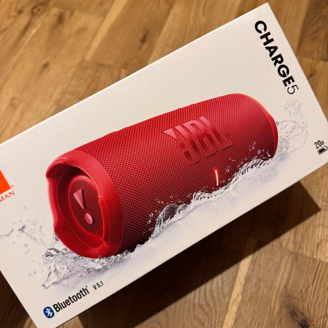 N313新品未開封品 ジェービーエル charge5 レッド red