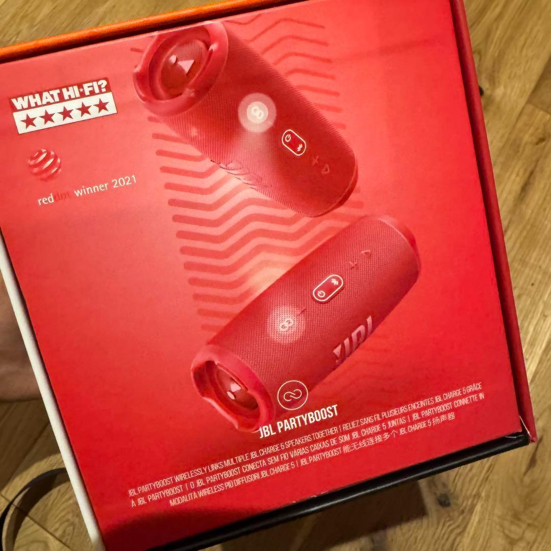 N313新品未開封品 ジェービーエル charge5 レッド red