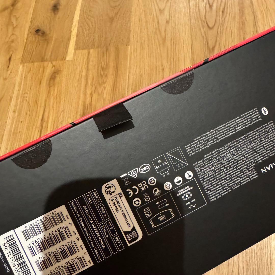 N313新品未開封品 ジェービーエル charge5 レッド red