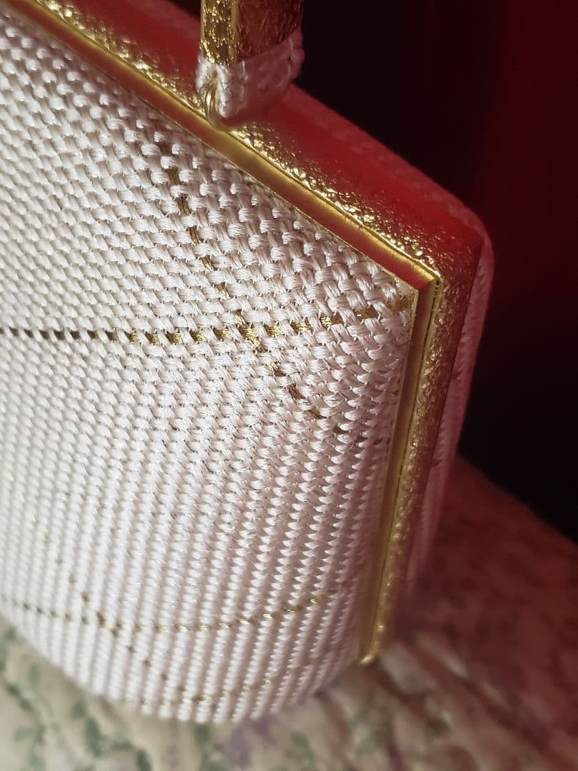 【美品＊】組みひものバッグ　フォーマル　和装バッグ　　入学式　卒業式　結婚式