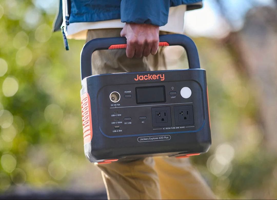 【未使用　動作確認のみ】Jackeryジャクリ　ポータブル電源 600 Plus