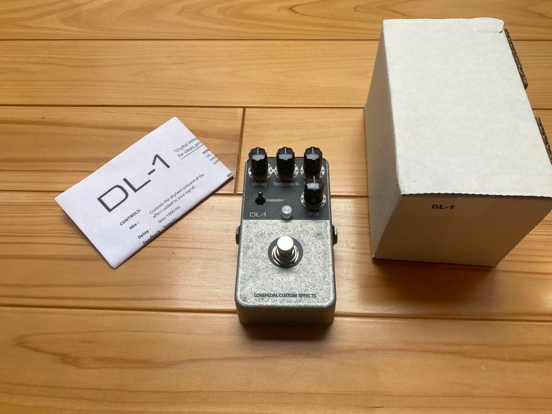 Lovepedal DL-1 ディレイエフェクター