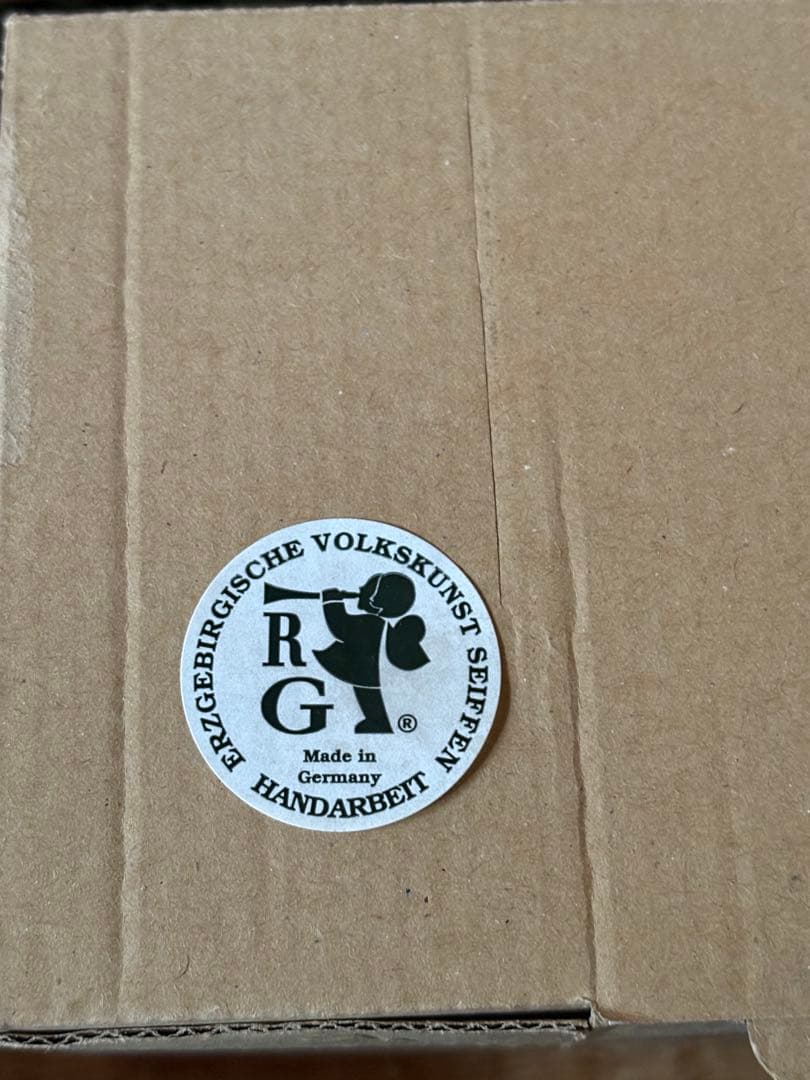 ドイツ製　ドイツ工芸品　煙出し人形　HANDARBEIT 未使用品　木製