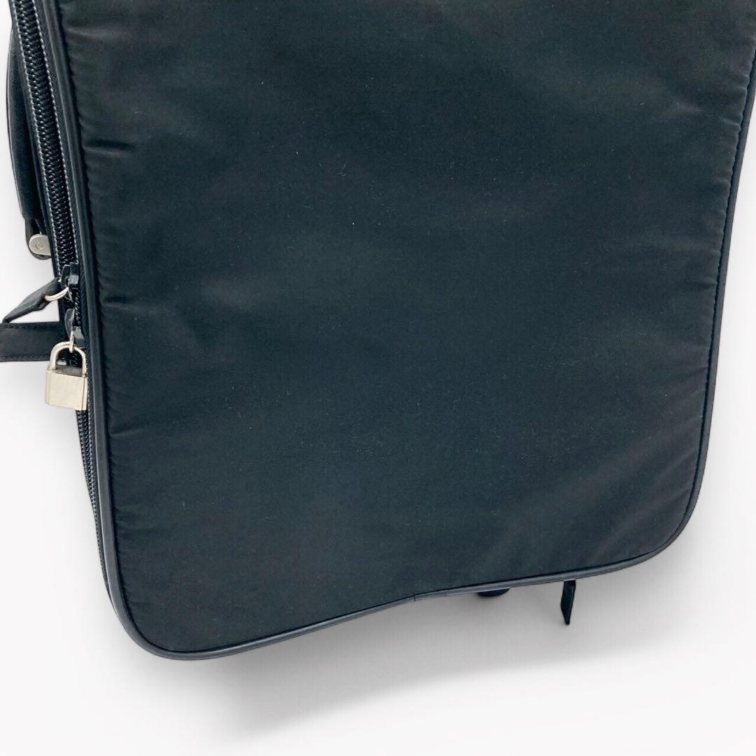 プラダ ナイロンキャリーケース キャリーバッグ ブラック