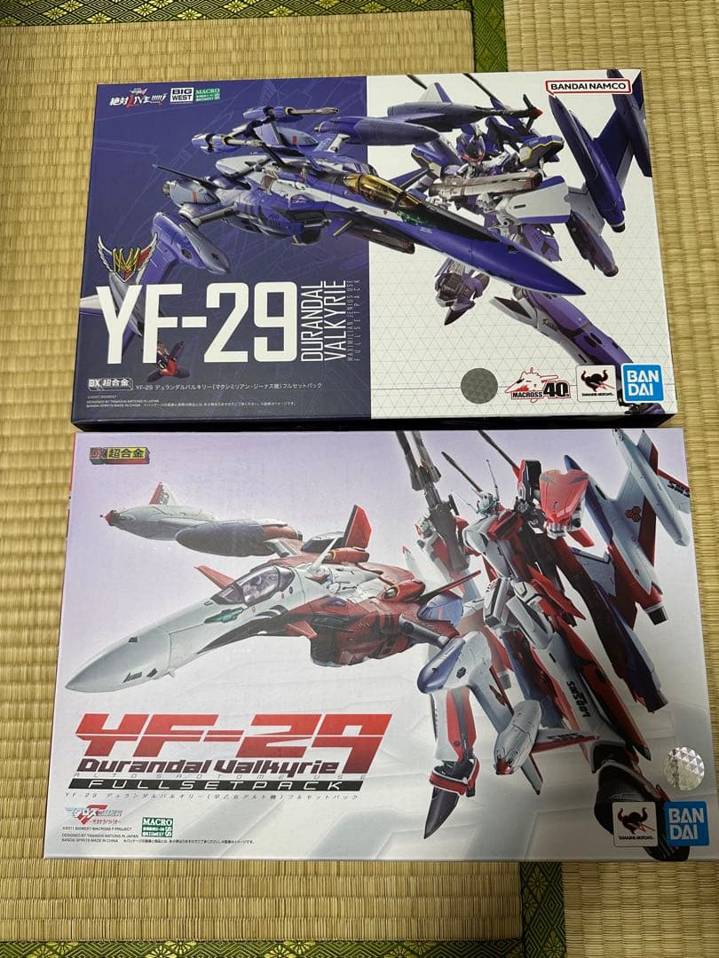 【美品】 DX超合金 YF-29デュランダルバルキリー フルセットパックセット