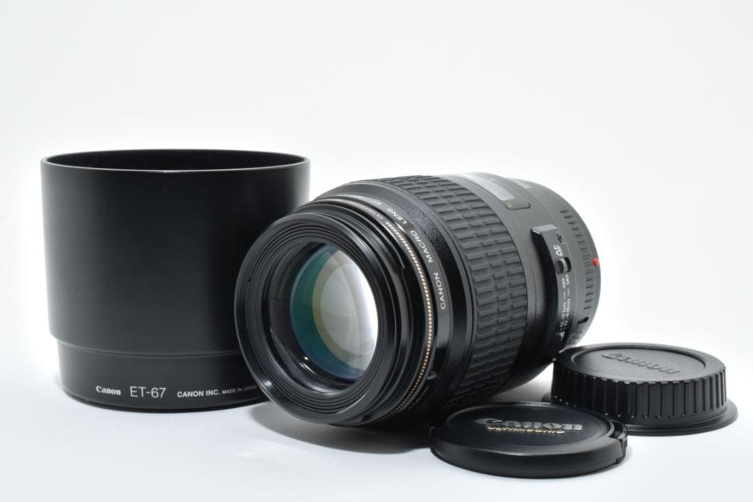 レンズ(単焦点) Canon EF 100mm f/2.8 Macro USM L0375