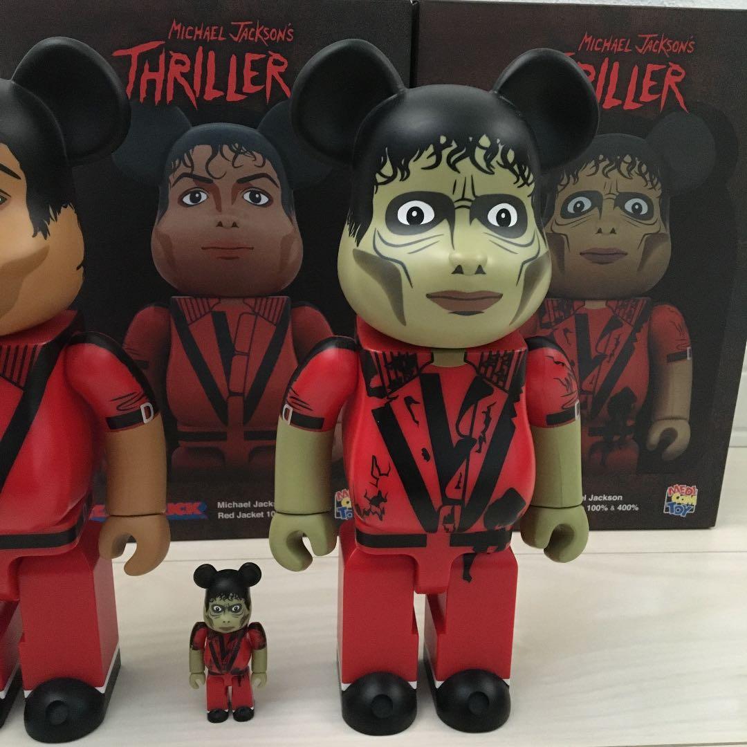 ベアブリック マイケルジャクソン　400% 100% 2箱セットMICHAEL
