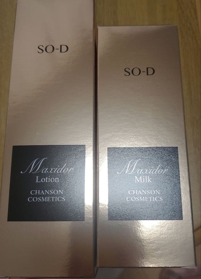 シャンソン化粧品　SO-D Maxidor ローション＆ミルク セット