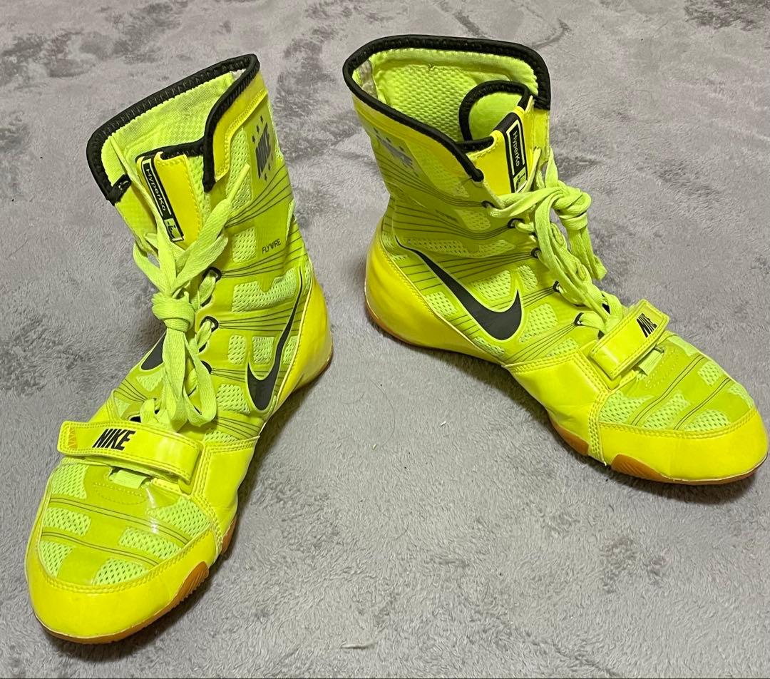 NIKE(ナイキ) ボクシングシューズ　ハイパーKO/イエロー
