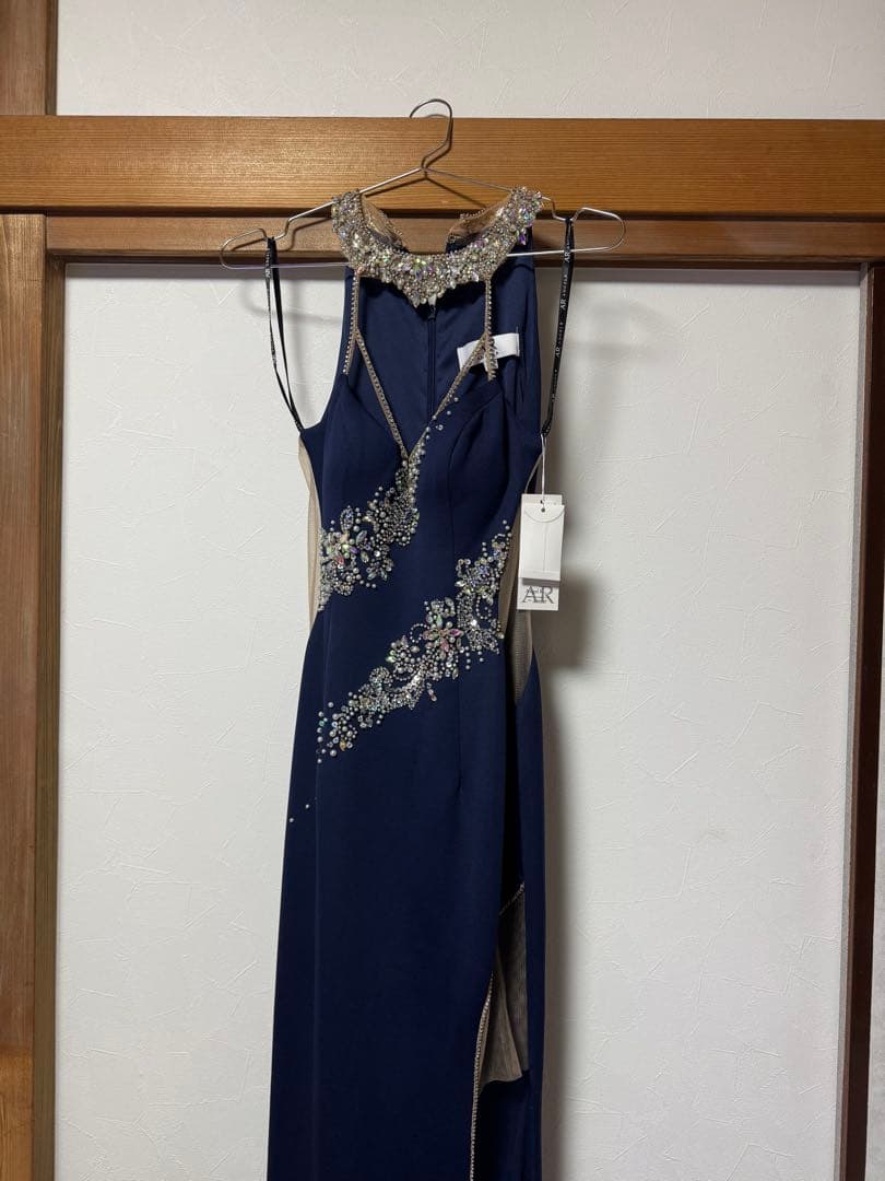 Angel R ネイビー ブルー キャバドレス S