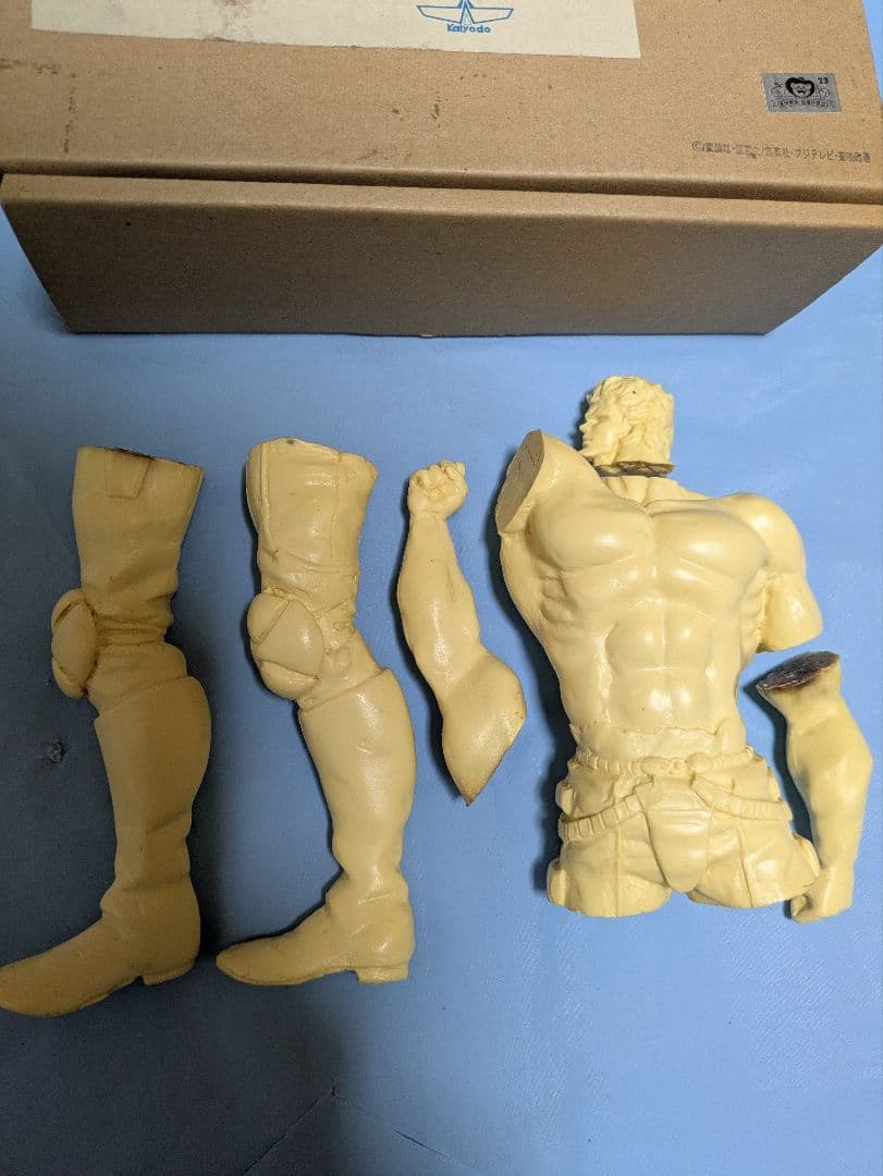 北斗の拳 海洋堂 ガレージキット ラオウ 巨星墜つVer.1/8スケール