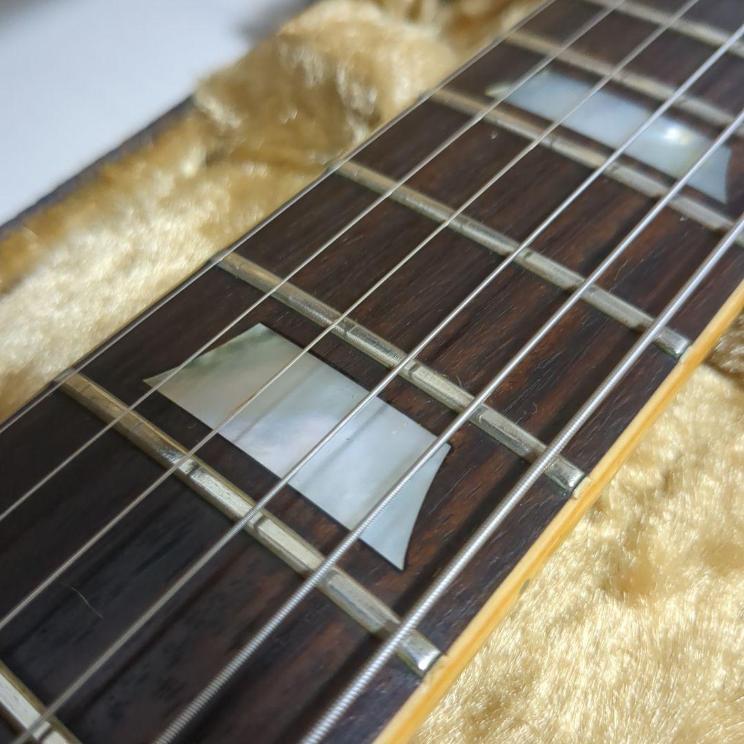 GRECO SUPER　REAL　トップフレイム中古JUNK　puコンデンサ無し