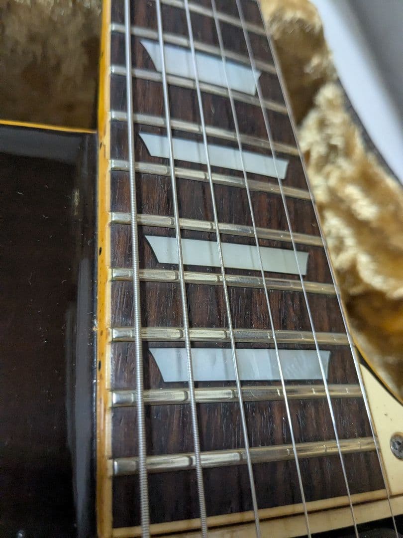 GRECO SUPER　REAL　トップフレイム中古JUNK　puコンデンサ無し