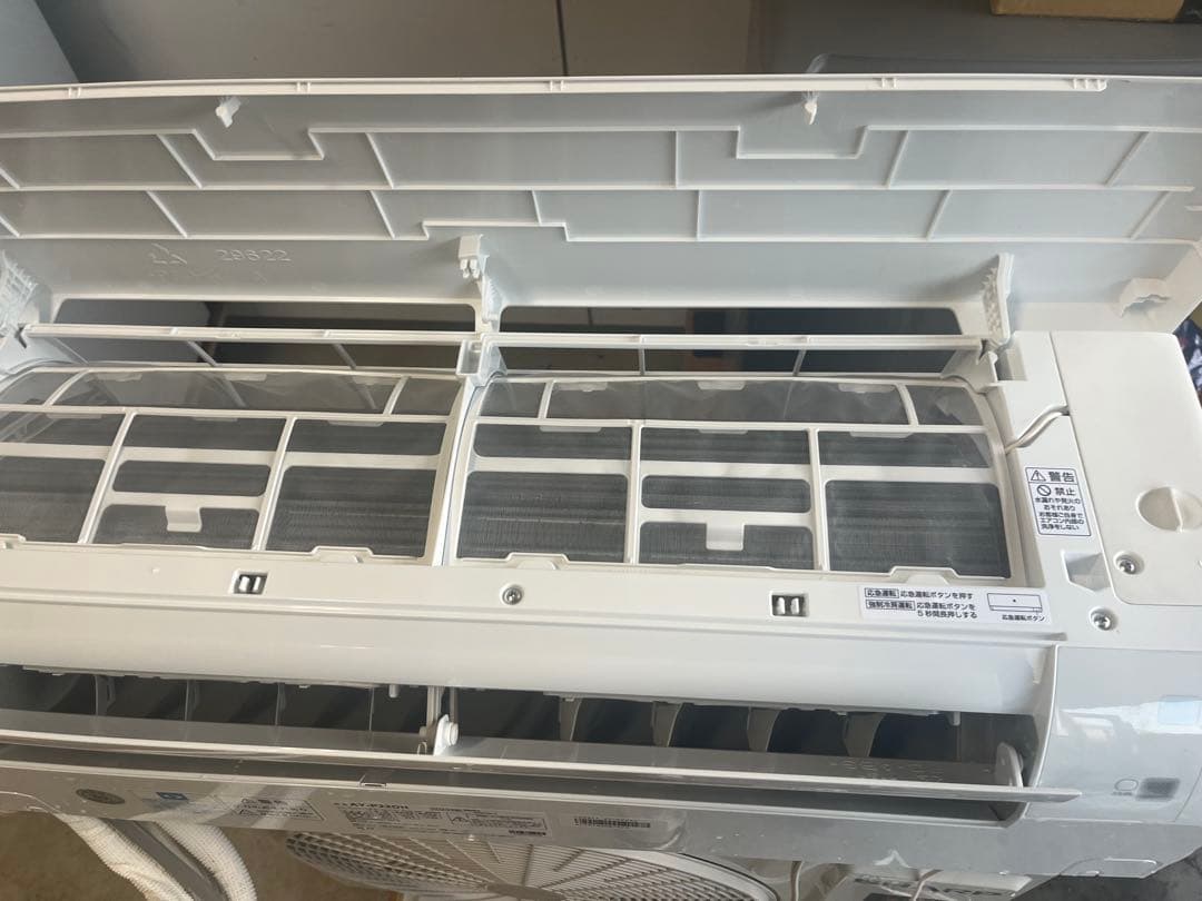 分解洗浄済みSHARP AY-P22DH エアコン室外機2023年製　T