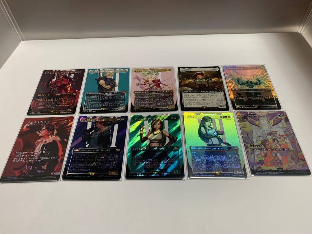 MTG FFティファ ティナ等コレクターブースターまとめ売りサージ foil等