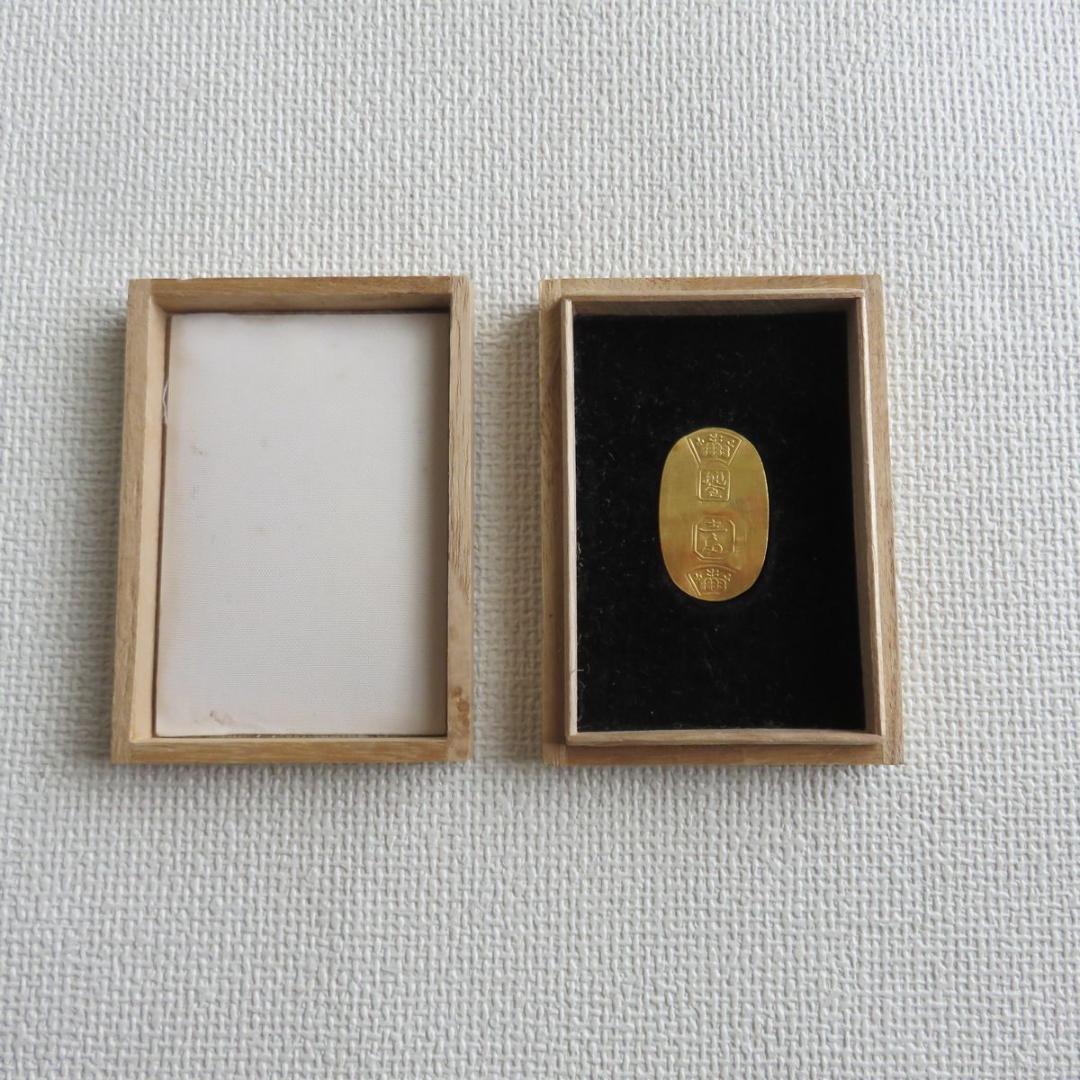 徳力 純金 小判 壱匁 約3.75g