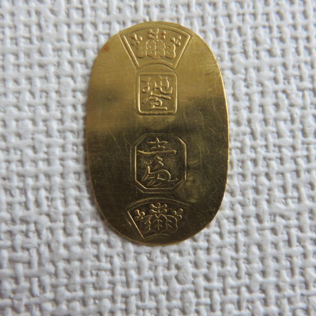 徳力 純金 小判 壱匁 約3.75g