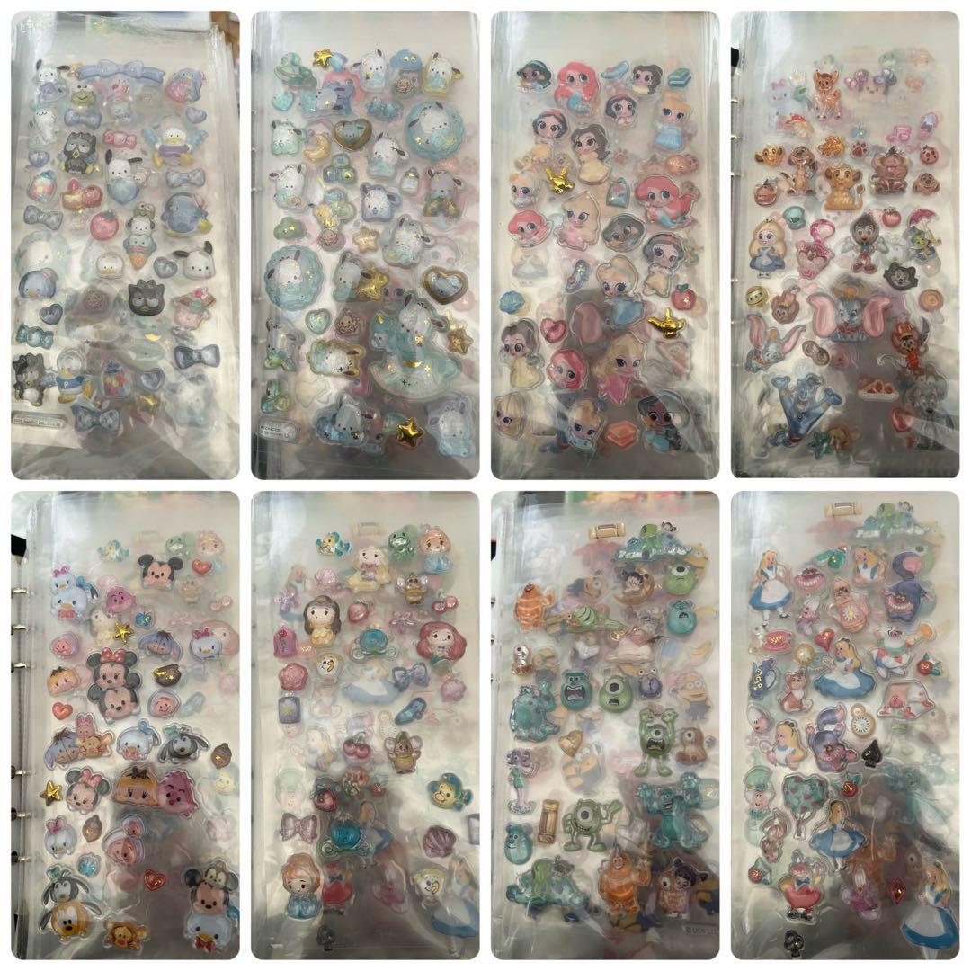 キャラクターシールセット多数 まとめ売り ボンボンドロップ おはじき シール