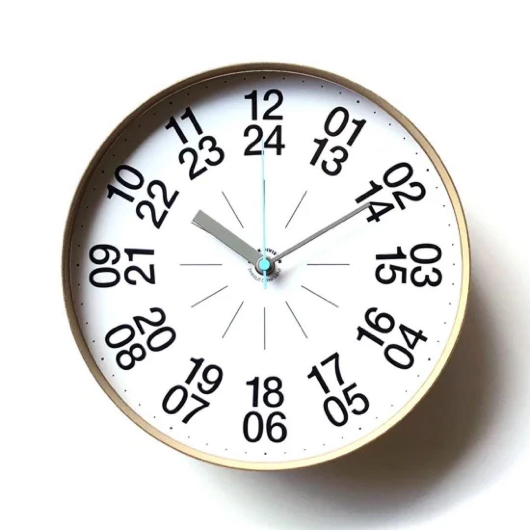 【新品未使用】スイムスーツデパートメント ウォールクロック「24hours」