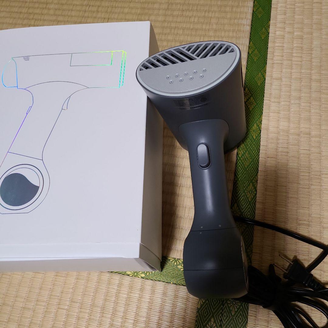 Morus V6 真空吸着式衣類スチーマー スチームアイロン グレー