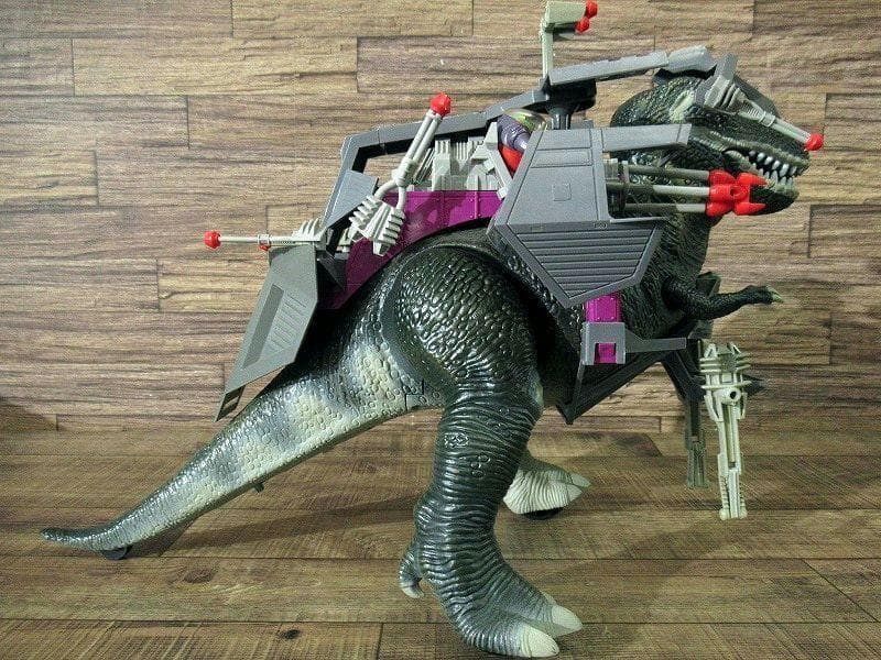 動作確認済 当時モノ エポック社 武装恐竜ダイノス ルーラン軍 ティラノサウルス