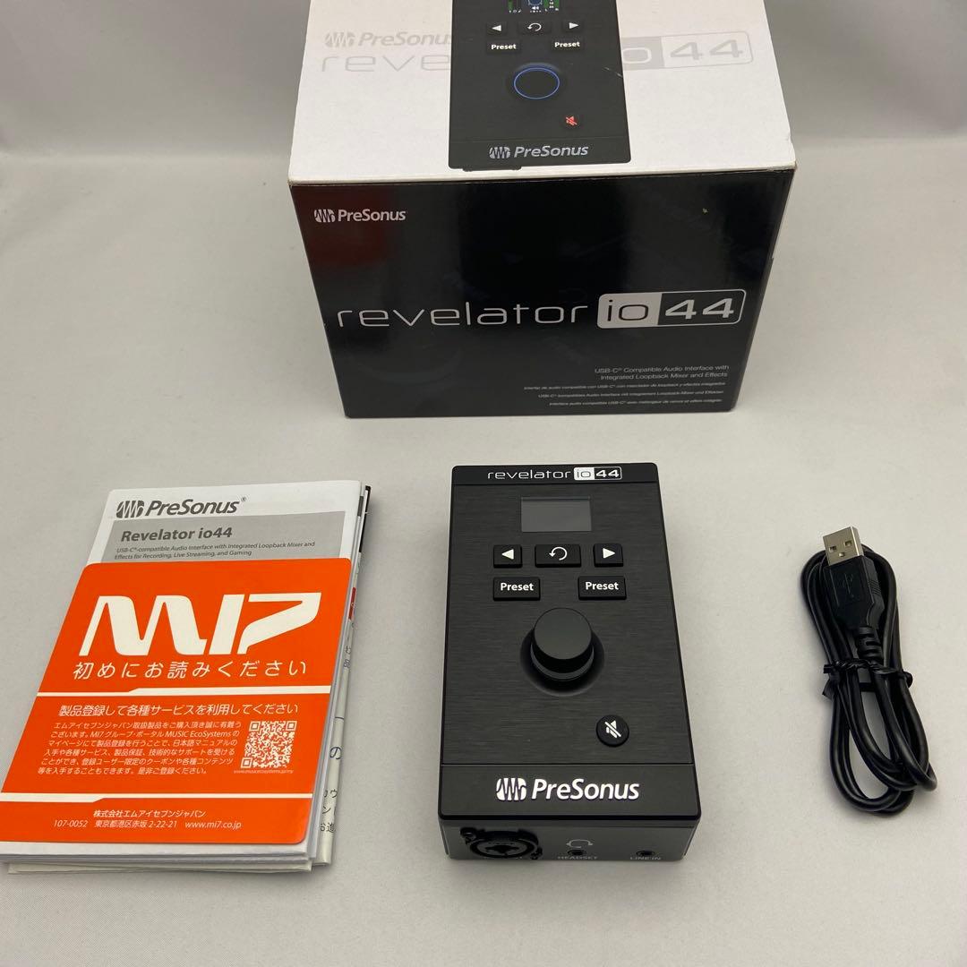 PreSonus Revelator io44 配信・実況・宅録用｜美品
